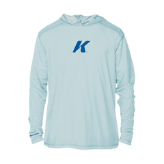 Korkers Lightweight Sun-Protection Hoodie - Arctic Blue