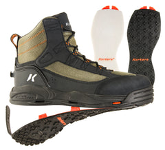 BOA Fishing Wading Boots with Replaceable Soles