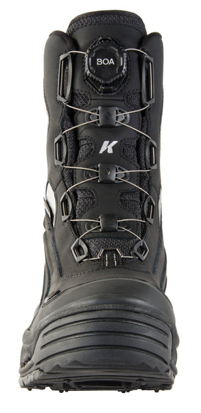 Korkers Men's Polar Vortex 1200 Boa Winter Boots Black 12
